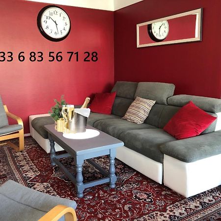 Bedinreims "Burgundy Bottle" 110M2 Exceptional, 4 Chambres Doubles, 2 Bain, Free Park & Wifi, Tout Equipe Zewnętrze zdjęcie