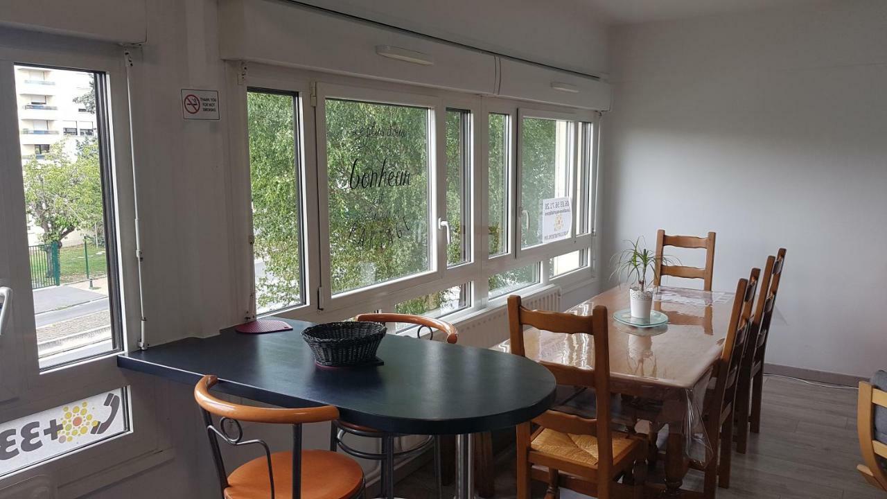 Bedinreims "Burgundy Bottle" 110M2 Exceptional, 4 Chambres Doubles, 2 Bain, Free Park & Wifi, Tout Equipe Zewnętrze zdjęcie